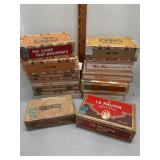 Cigar boxes : Little Tom , LA Palina & more