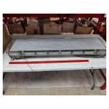 Vehicle light bar 48" long x 12" d
