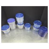 Ziploc left over containers