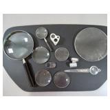 Various Glass Lens, Magnifying Glasses +