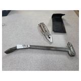 Atkinson Livestock Market crowbar and multi tool