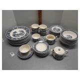 Shakespeare County Blue dishes