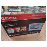 Galanz retro blue poster oven NIB