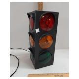 Novelty 12.25" traffic light lamp