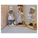 3 Jan Hagara porcelain figurines