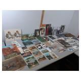 Vintage postcards, pictures,  mechanically