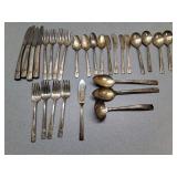 Nobility Plate silver plated flatware set