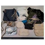 Ladies purses & scarves