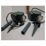 2 outdoor electric timers