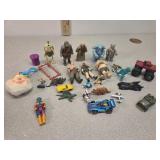 M.A.S.K, Star Wars, Batmobile +