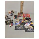 Nascar diecast cars,  hot wheels