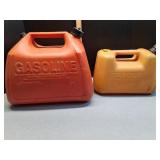 Gas cans 5 gal & 2 gal
