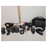 Camera lenses and accessories