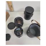 Ziess and Minolta lenses