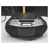 Sony CFD-S70 CD/Cassette AM/FM Radio Boombox.
