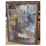 Framed art 34.5" x  27"