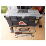 Tool box and wrenches & other tools