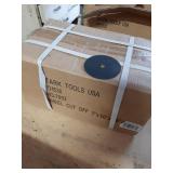 Box of 3' cut off wheels 800 quantity