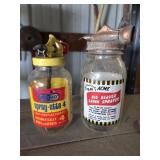Glass sprayer jars
