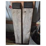 Wooden ramps 51'