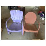 Metal lawn Chairs