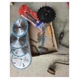Tools saw blades blue point ruler ++