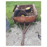 Trailer and contents. 6' long