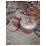 4 gas cans