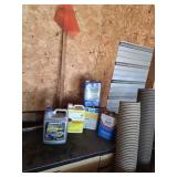 Antifreez, 6' pipe, paint thinner ++
