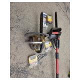 Chain saws, Corona and McCullough