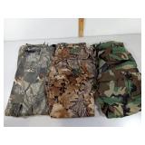 Camo Pants, LG-Reg 35-39", Cabela