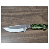 *9" hunting knife full tang, heavy knife & sharp