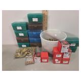 204 reloading lot, 450 primed brass, 500 bullets+