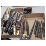 Impact Sockets, punches, Craftsman wrenches, pry