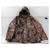 Camo Hooded Insulated Coat-M Reg, Cabela