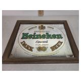 > Heineken beer mirror