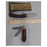 Folding knives: Buck, Hornady