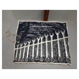 11 pc combination wrench set