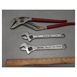 Adjustable wrenches & Pliers