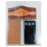 Crocodile Skin, Ostrich Leather & Leather Wallets