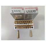 36 rds, 4 Brass Casings- 25-35 Win. Winchester