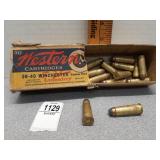 Western 38-40 Winchester cartridges -Lubaloy