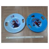 > Snow sled / saucers approx 22"