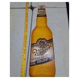 > Miller Light Genuine metal wall decor