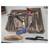 Tools, files, punches Tin snips +