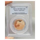 2012 S PCGS PR70 DCAM Native American