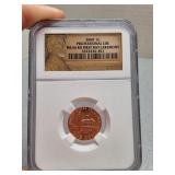 NGC 2009 1c Professional Life MS66 RED First Day