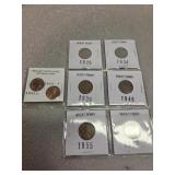 1929-1958 wheat cents