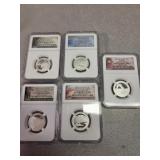 2014 S 25c silver Early Release PF70 Ultra Cameo