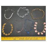 * Vintage choker necklaces